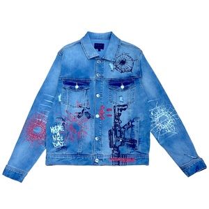 Mackeen Market MK300 MACK GUNNER DENIM JEAN JACKET